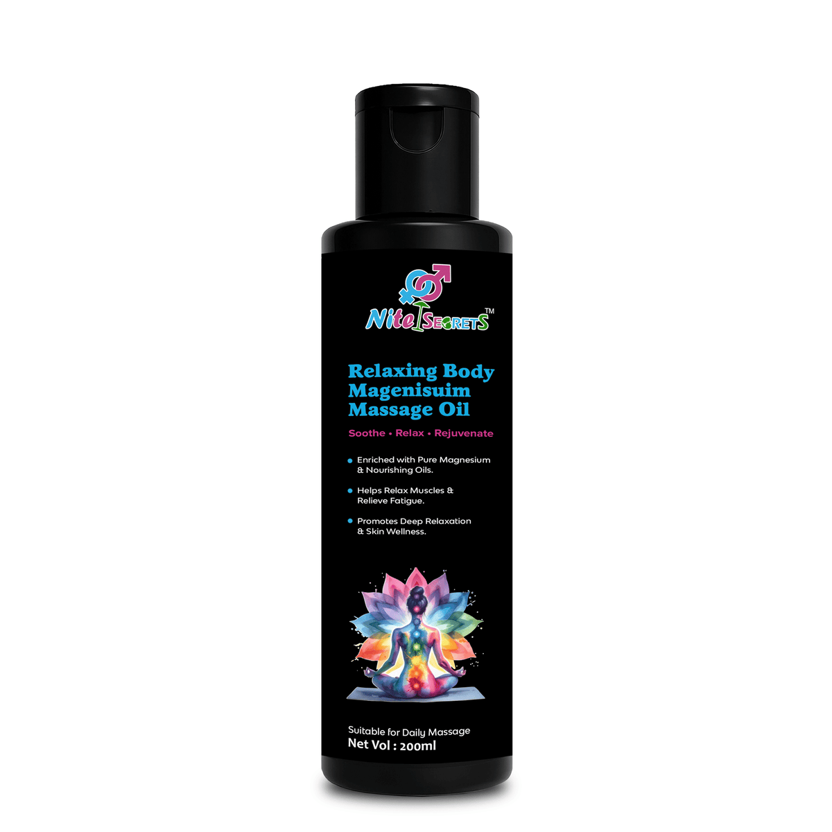 NiteSecrets Relaxing Body Magnesium Massage Oil – image 3