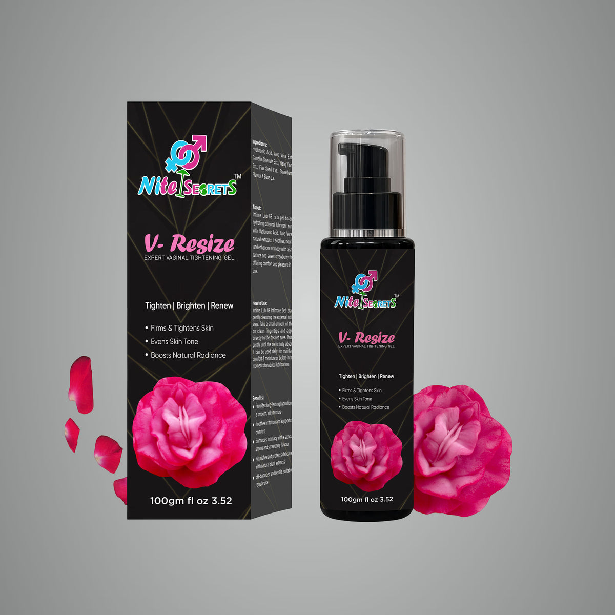 NiteSecrets V-Resize Expert Vaginal Tightening Gel