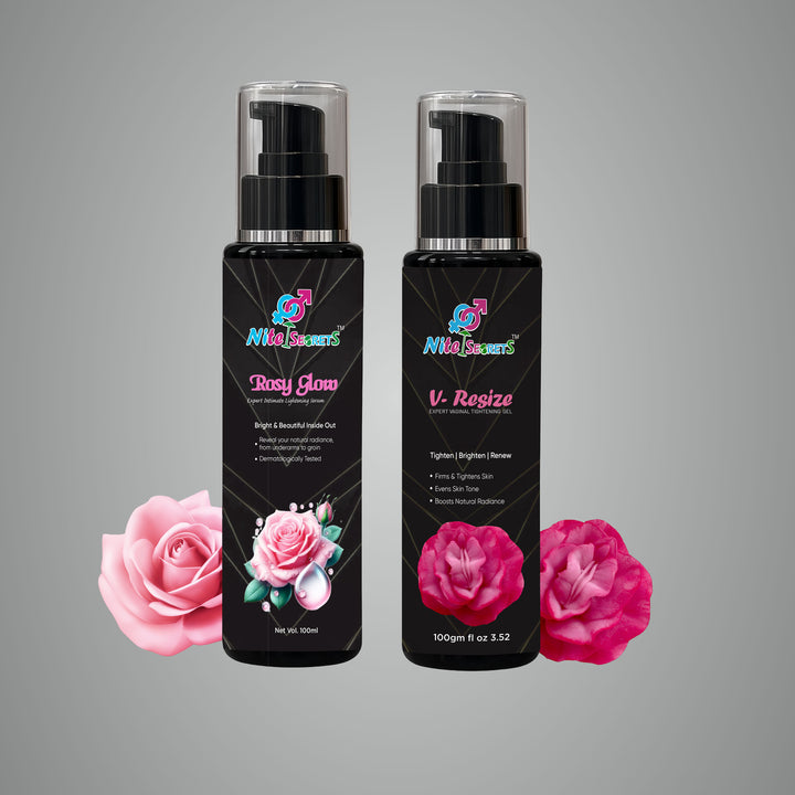 Duo: Rosy Glow Serum + V-Resize Tightening Gel