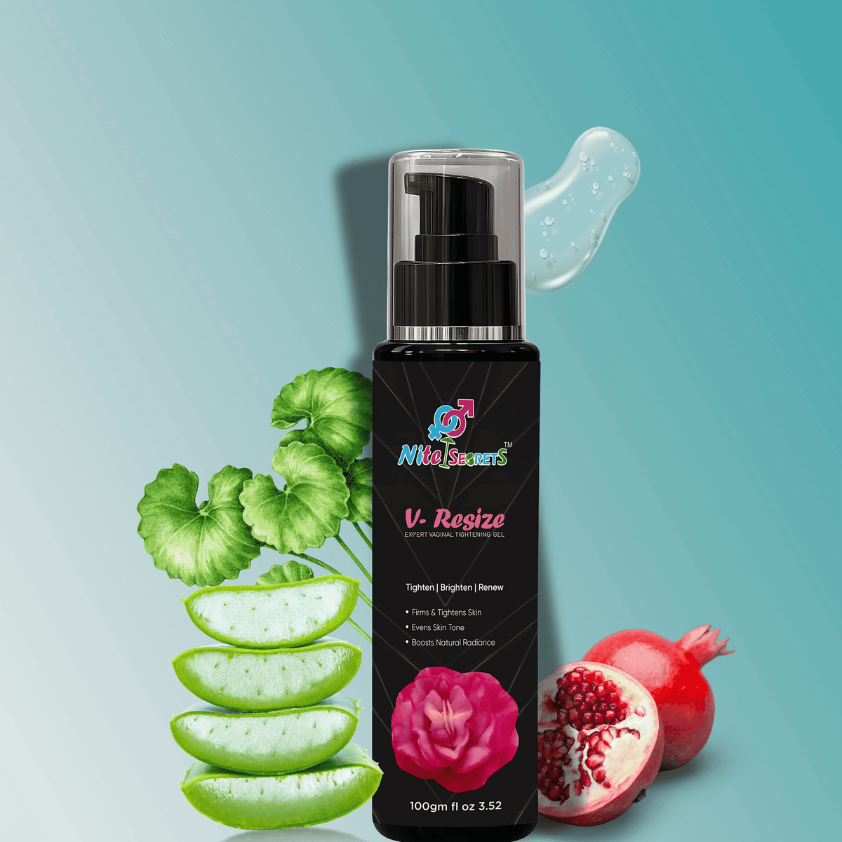 NiteSecrets V-Resize Expert Vaginal Tightening Gel – image 3