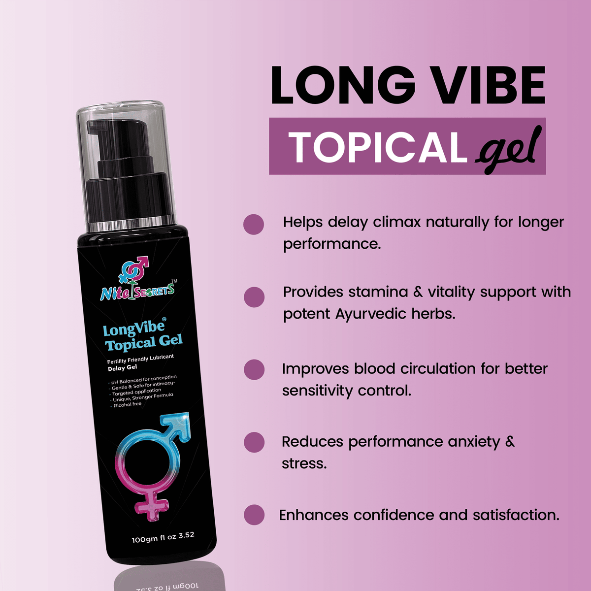 Duo: Intime Lub 69 + LongVibe Delay Gel for Men – image 4
