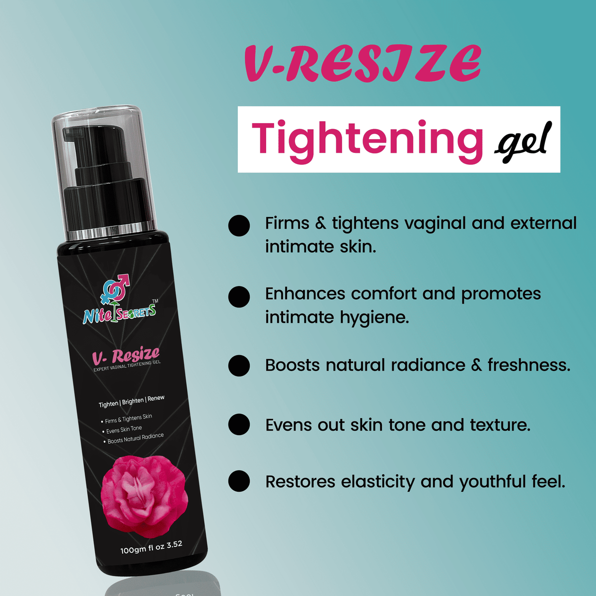 Trio: V-Resize Tightening Gel + Rosy Glow Serum + Flex 36 Bust Firming Lotion – image 4