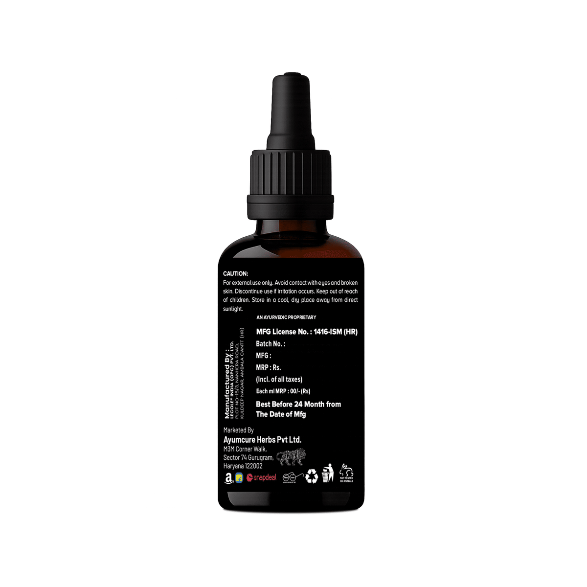 NiteSecrets Men’s Strength Hard Rock Herbal Massage Oil for Men – image 7