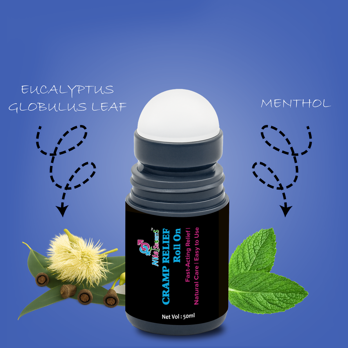 NiteSecrets Cramp Relief Roll On