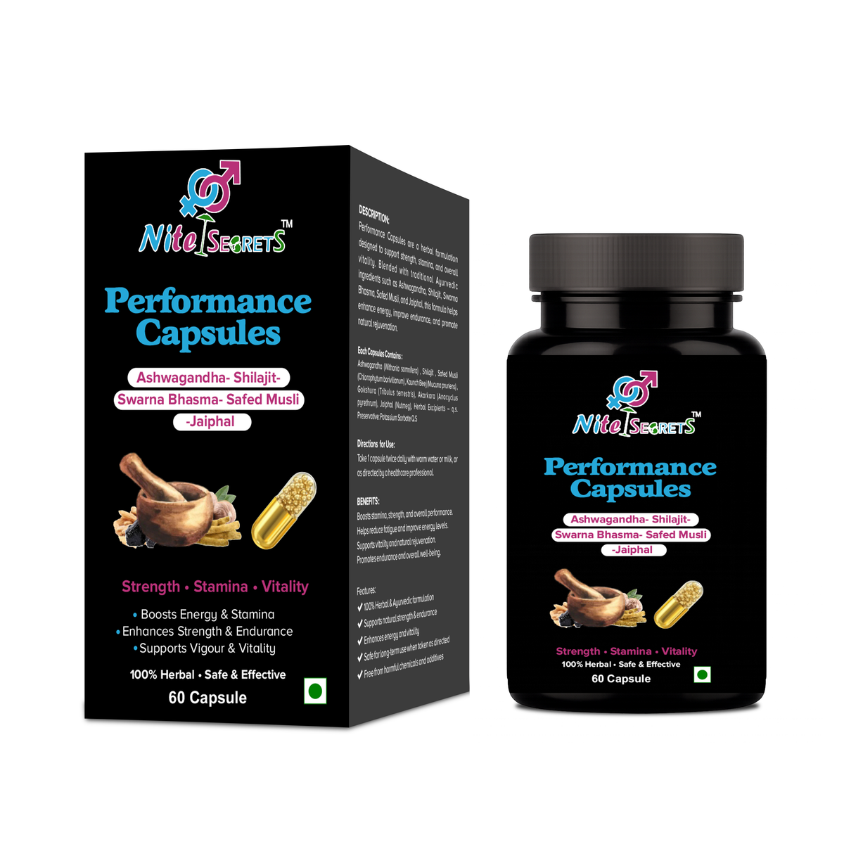 NiteSecrets Performance Capsules