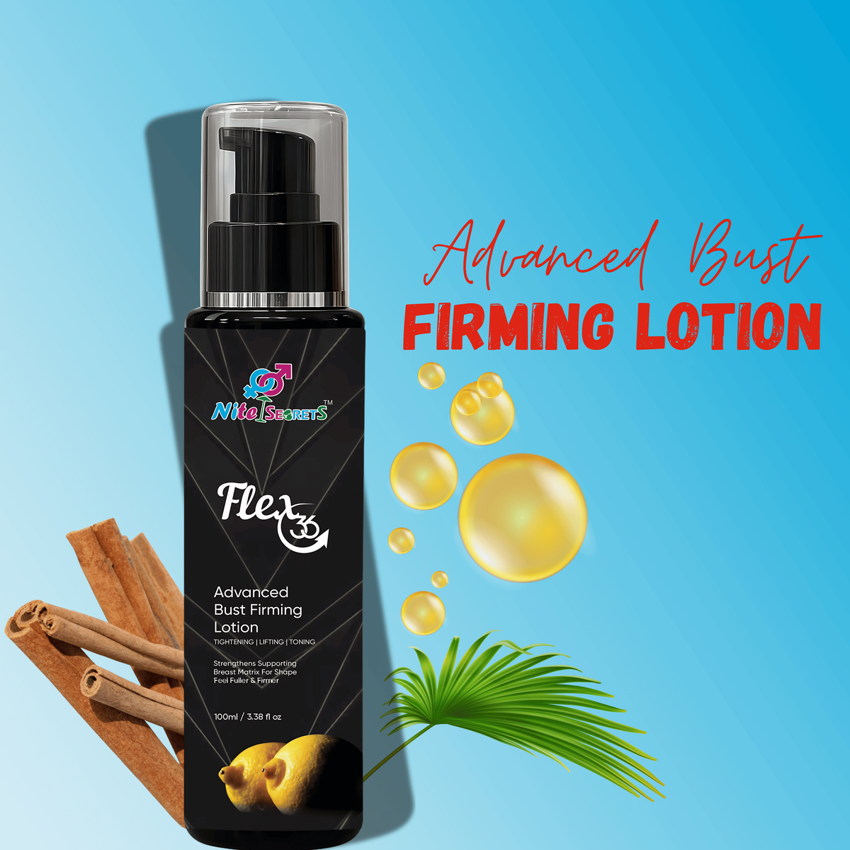 NiteSecrets Flex 36 Advanced Bust Firming Lotion