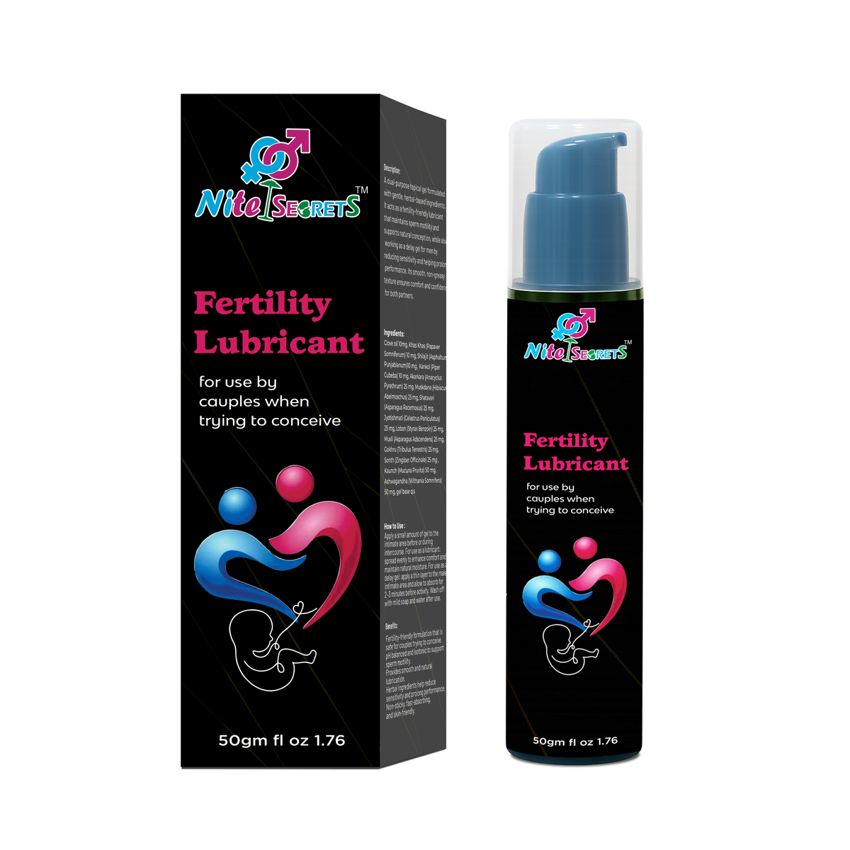 NiteSecrets Fertility Lubricant
