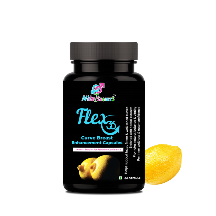 NiteSecrets Flex36 Curve Breast Enhancement Capsules for Women