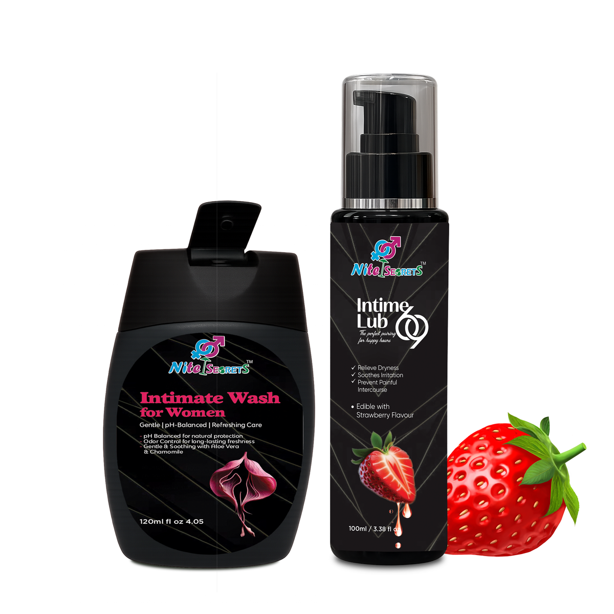 Duo: Intimate Wash + Intime Lub 69 for Women