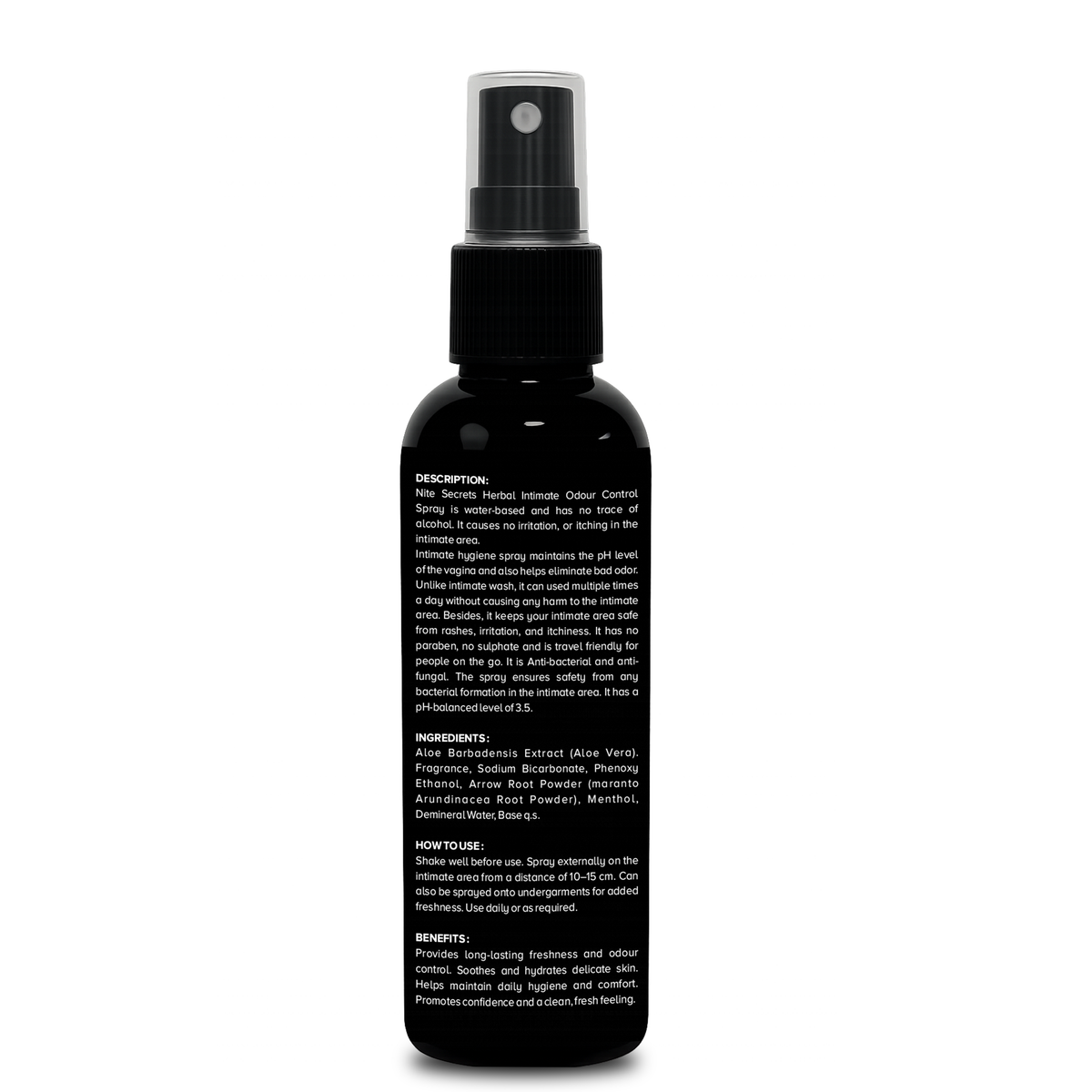 NiteSecrets Herbal Intimate Odour Control Spray