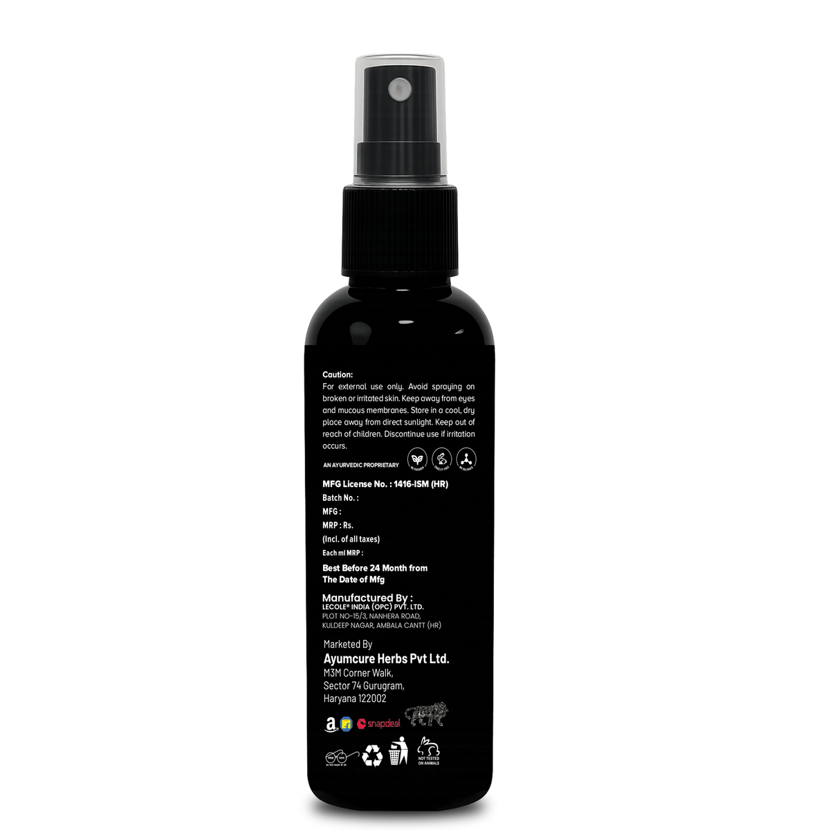 NiteSecrets Herbal Intimate Odour Control Spray
