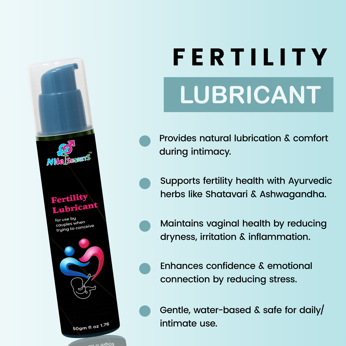 NiteSecrets Fertility Lubricant