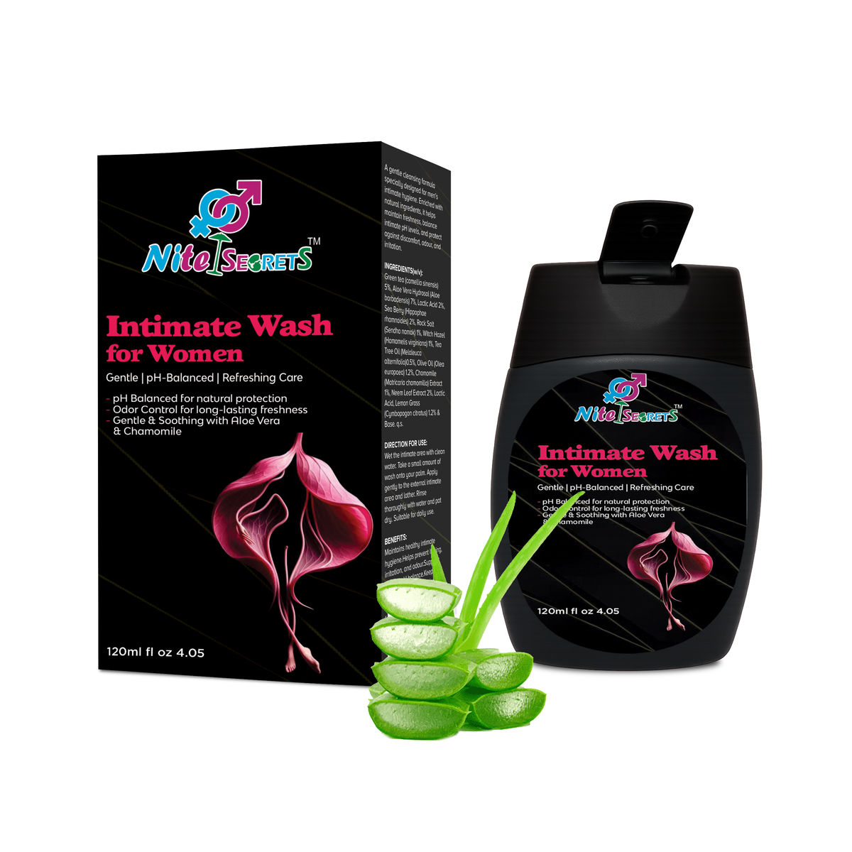NiteSecrets Intimate Wash for Women
