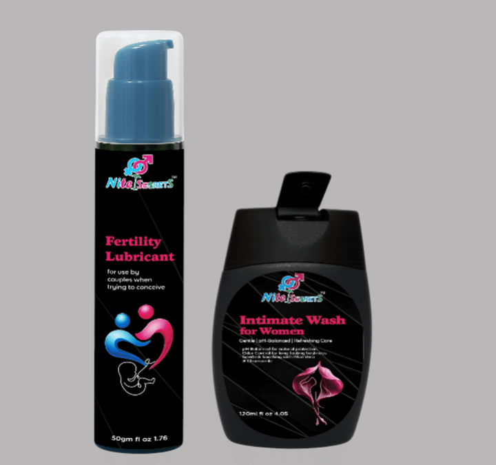 Duo: Intimate Wash + Fertility Lubricant
